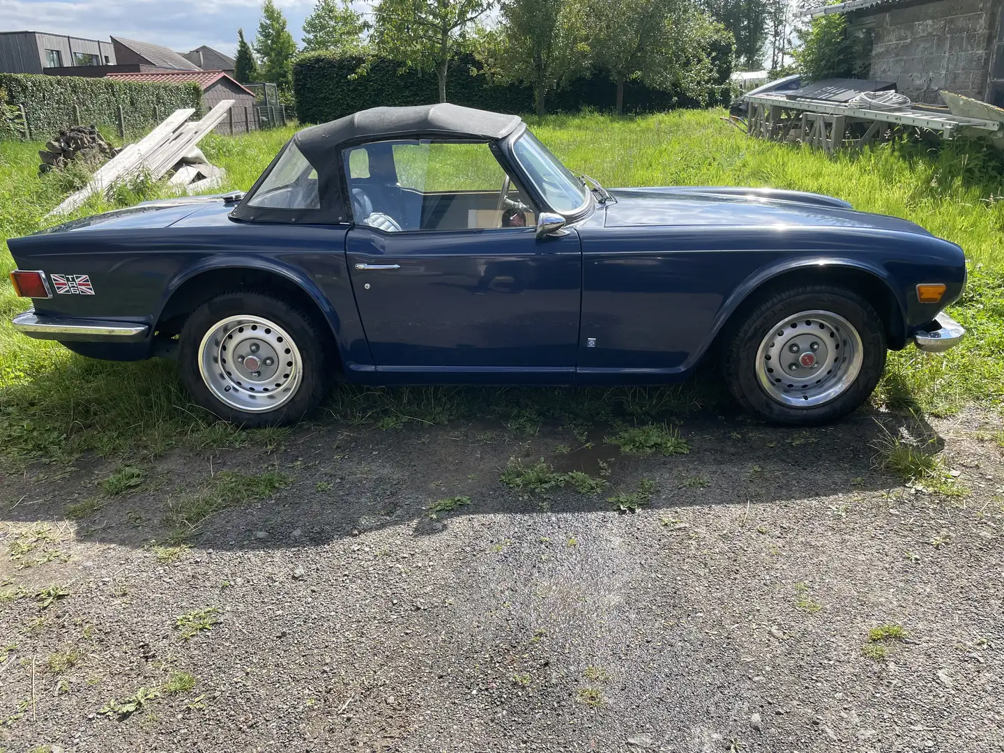 Triumph TR6 carburator Blau - 1