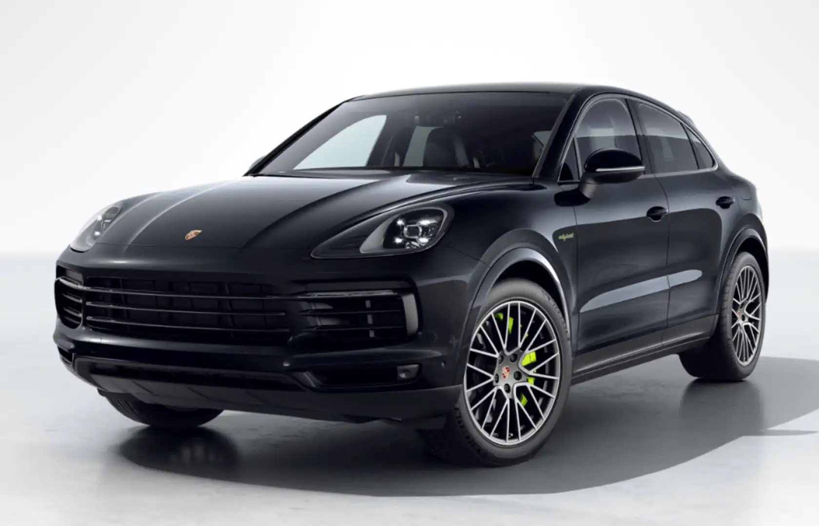Porsche Cayenne E-Hybrid Platinum Edition Coupé Aut. Negro - 1