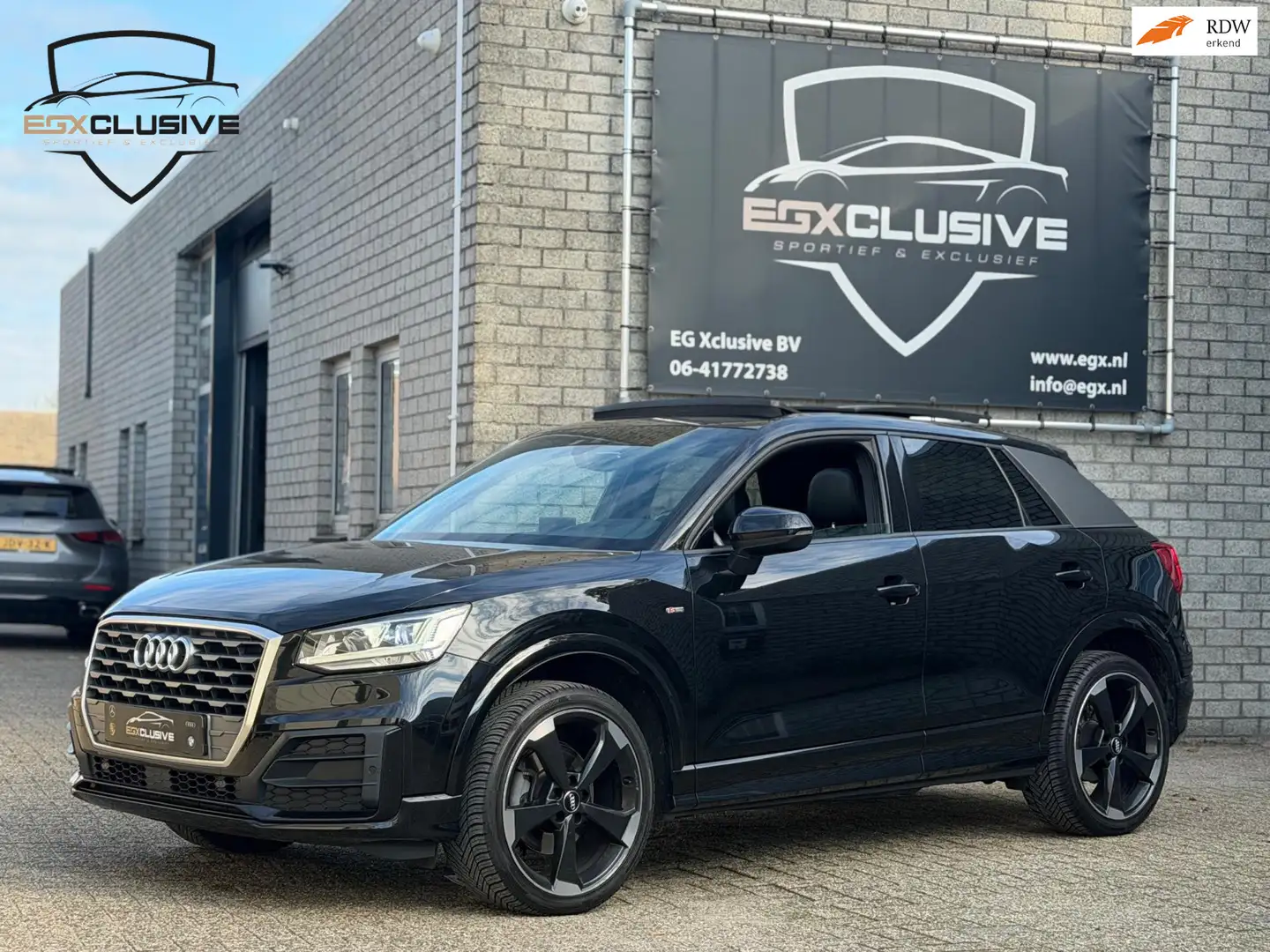 Audi Q2 1.4 TFSI CoD Launch Edition S-Line/Pano/B&O/Sfeer/ Zwart - 1