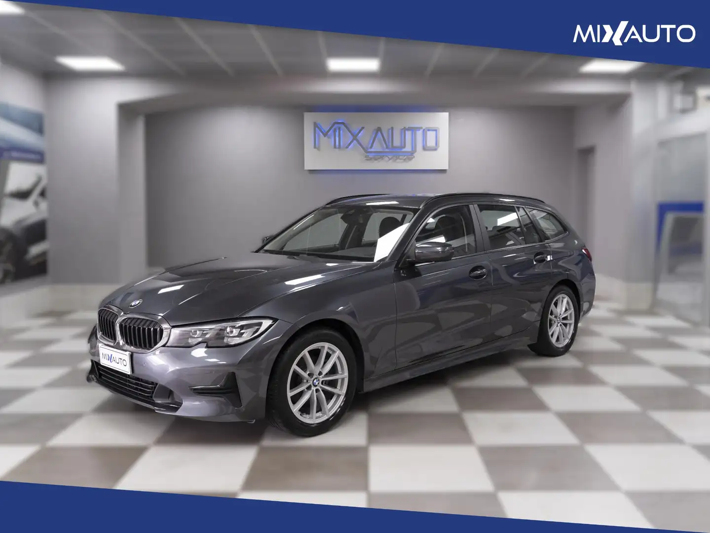 BMW 318 d Touring MHEV 48V Business Advantage Auto Grau - 1
