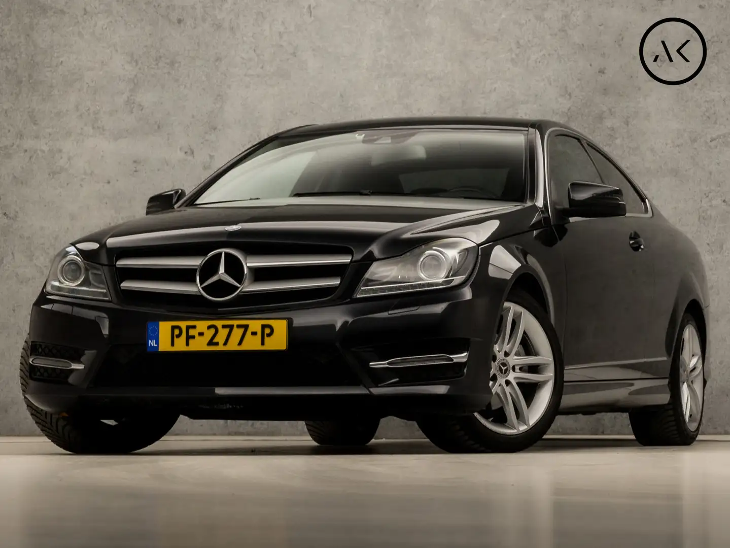 Mercedes-Benz C 180 Coupé AMG Sport 157Pk Automaat (NAVIGATIE, CLIMATE Zwart - 1