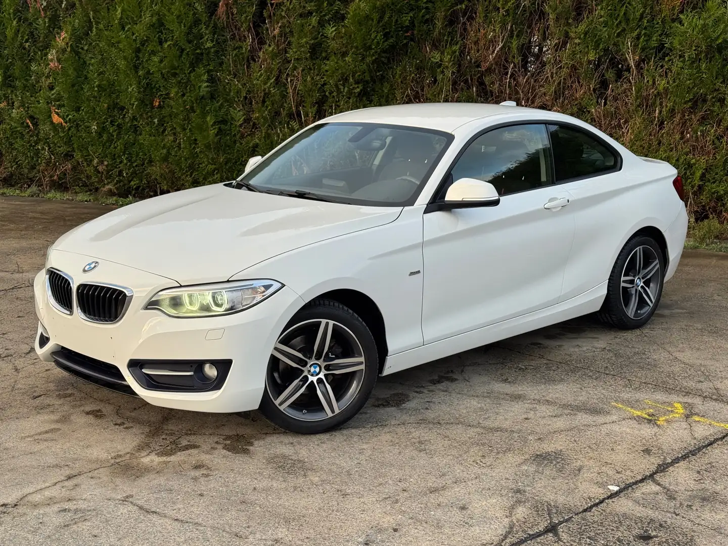 BMW 218 Coupé 218i Edition Sport Weiß - 2