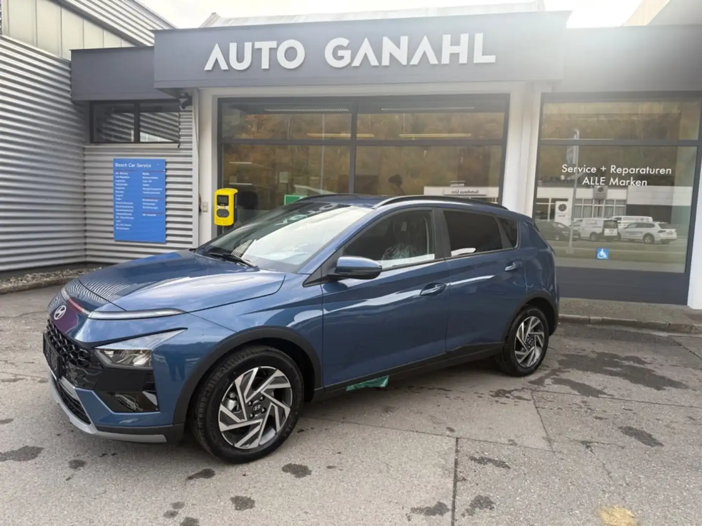 Hyundai BAYON GO Plus 1.0 T-GDI DCT y5bu3-OO5/O6/O7 Blau - 1