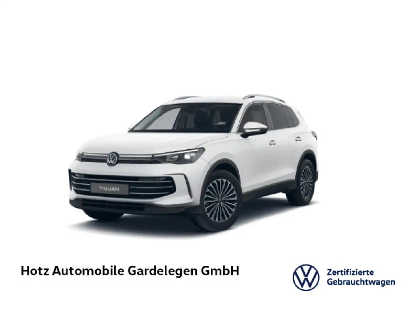 Volkswagen Tiguan 1.5 eTSI Elegance AHK/STHZ/LED Weiß - 1