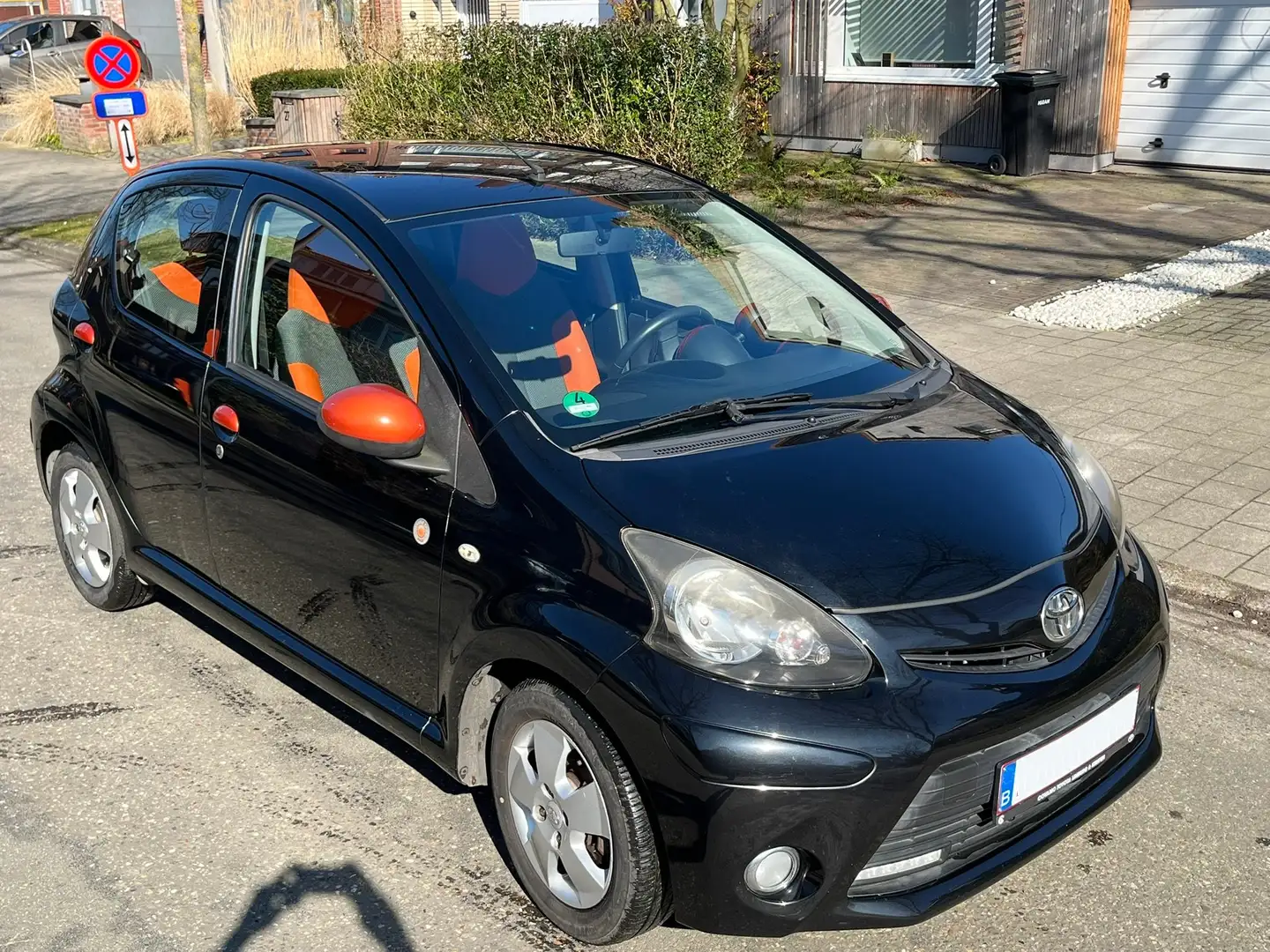 Toyota Aygo Orange Spice Noir - 2
