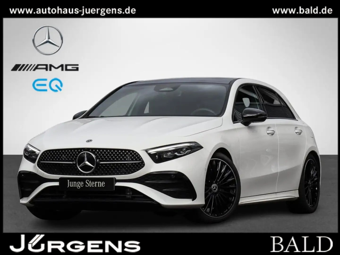 Mercedes-Benz A 250 4M AMG-Sport/Pano/Night/MBeam/Ambi/Cam/Mem Bianco - 2