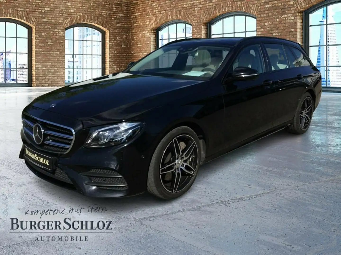 Mercedes-Benz E 400 d 4M T-Modell AMG Massage HUD Night STH Schwarz - 1