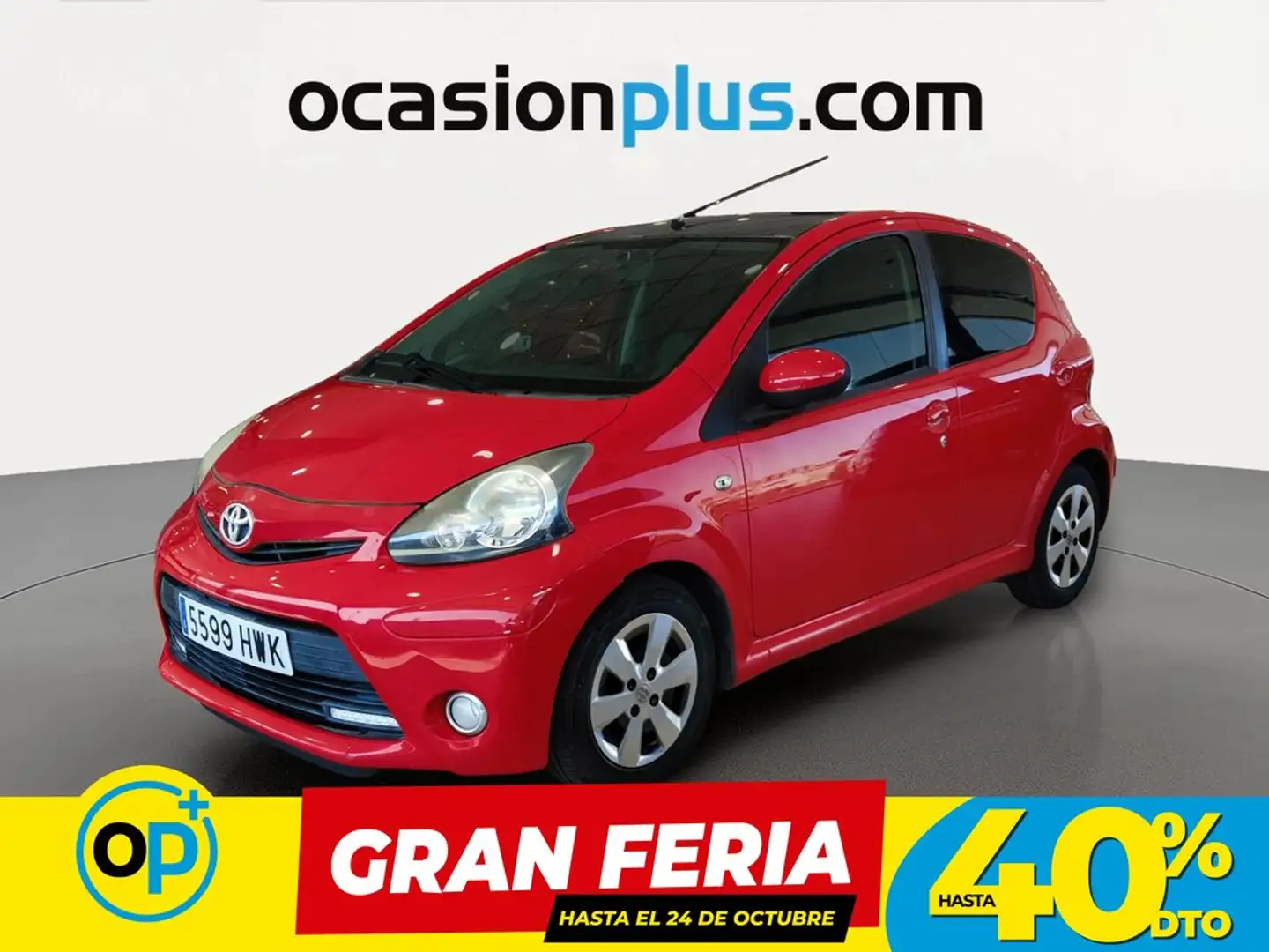 Toyota Aygo 1.0 VVT-i City Rojo - 1