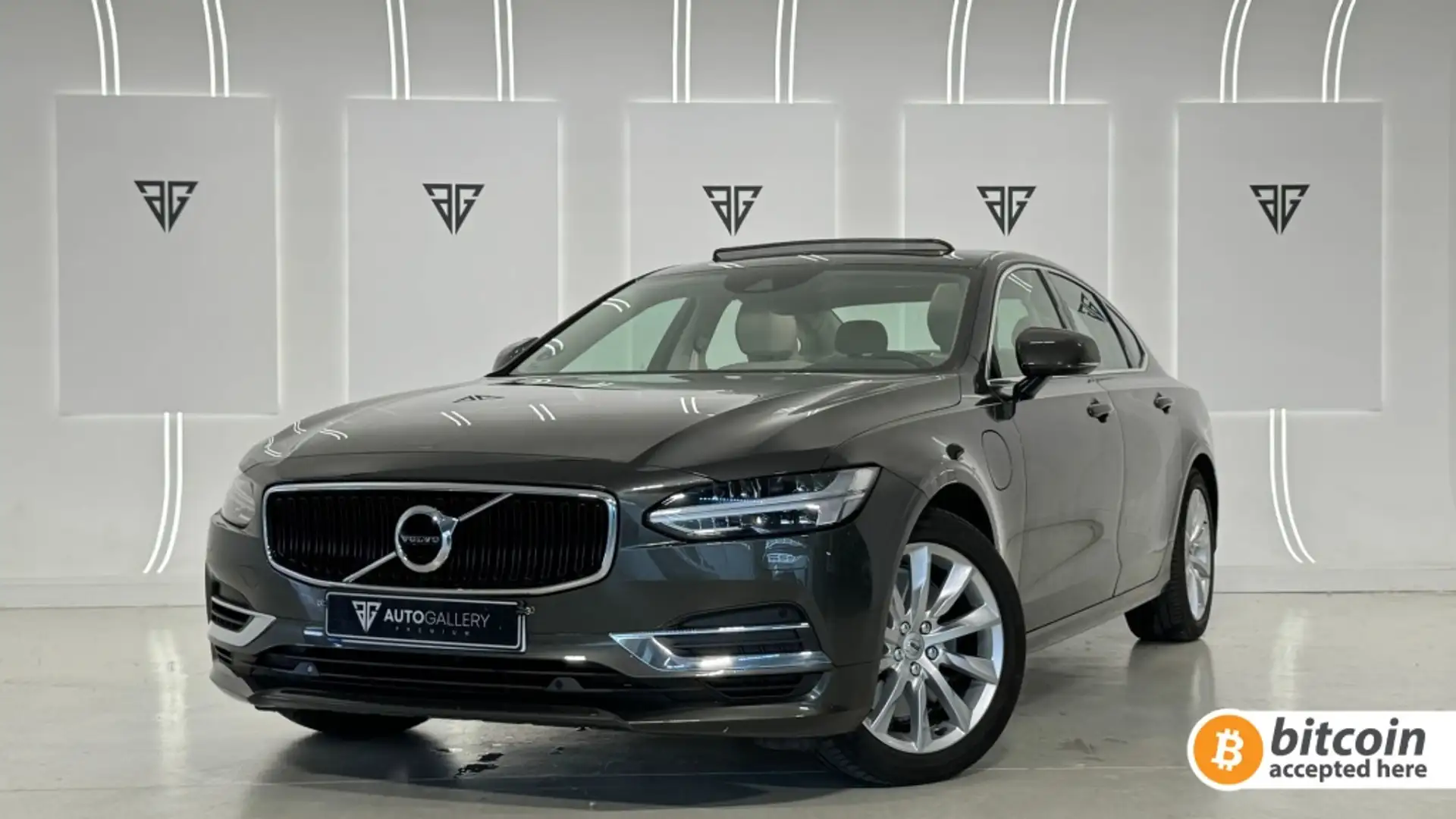 Volvo S90 T8 Twin Business Plus AWD Aut. Gris - 1