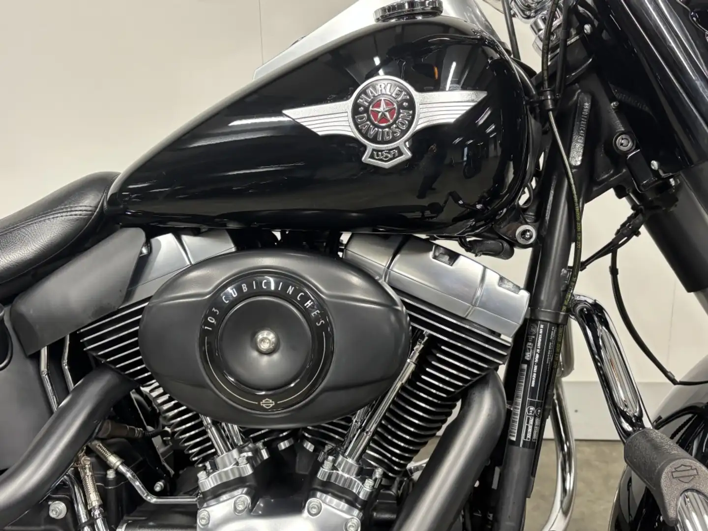 Harley-Davidson Fat Boy SOFTAIL FLSTFB LOW - SPECIAL Zwart - 2
