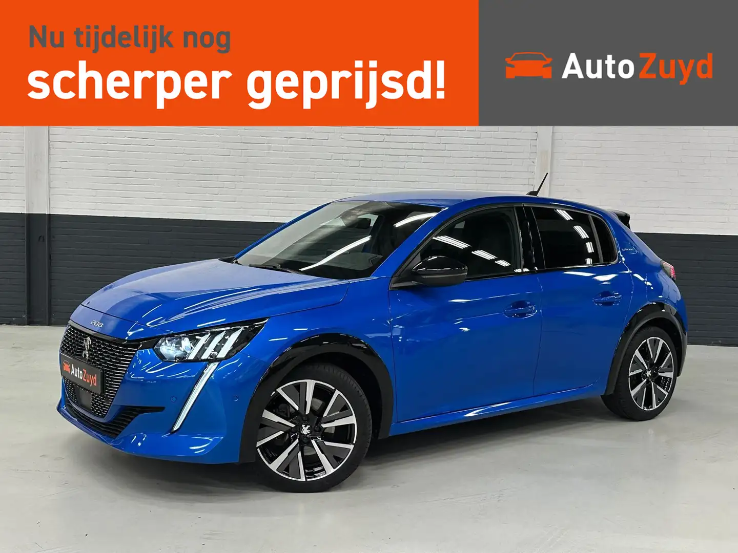 Peugeot 208 1.2 PureTech GT-line 130 PK / Virtual / CarPlay / Blauw - 1