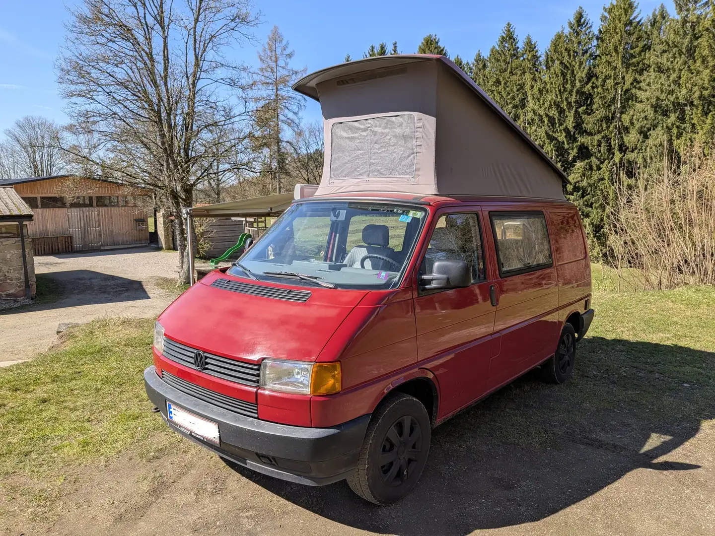 Volkswagen T4 California Rot - 2
