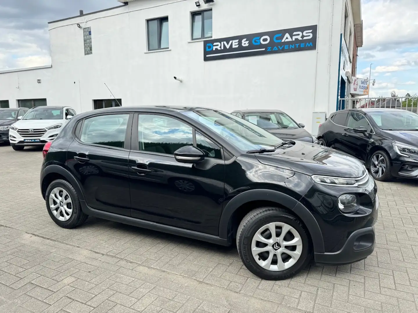 Citroen C3 1.2i Benzine - Airco ** 1 JAAR GARANTIE ** !! Noir - 1