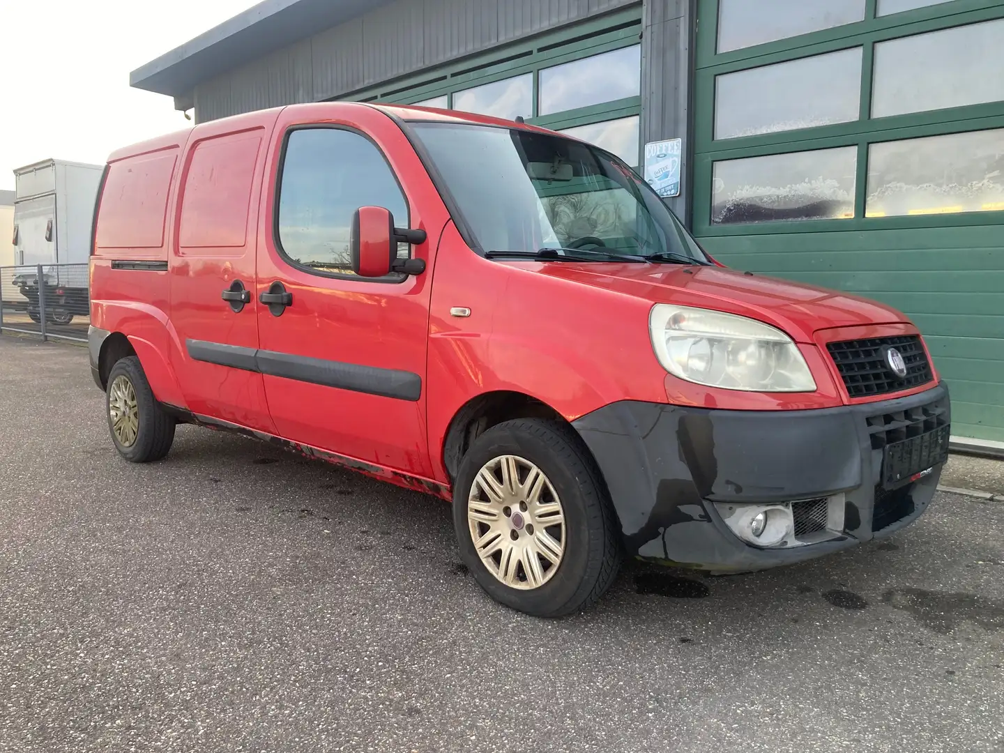 Fiat Doblo 1.3 JTD SX Maxi Kasten Tüv / Inspektion Neu Rot - 2