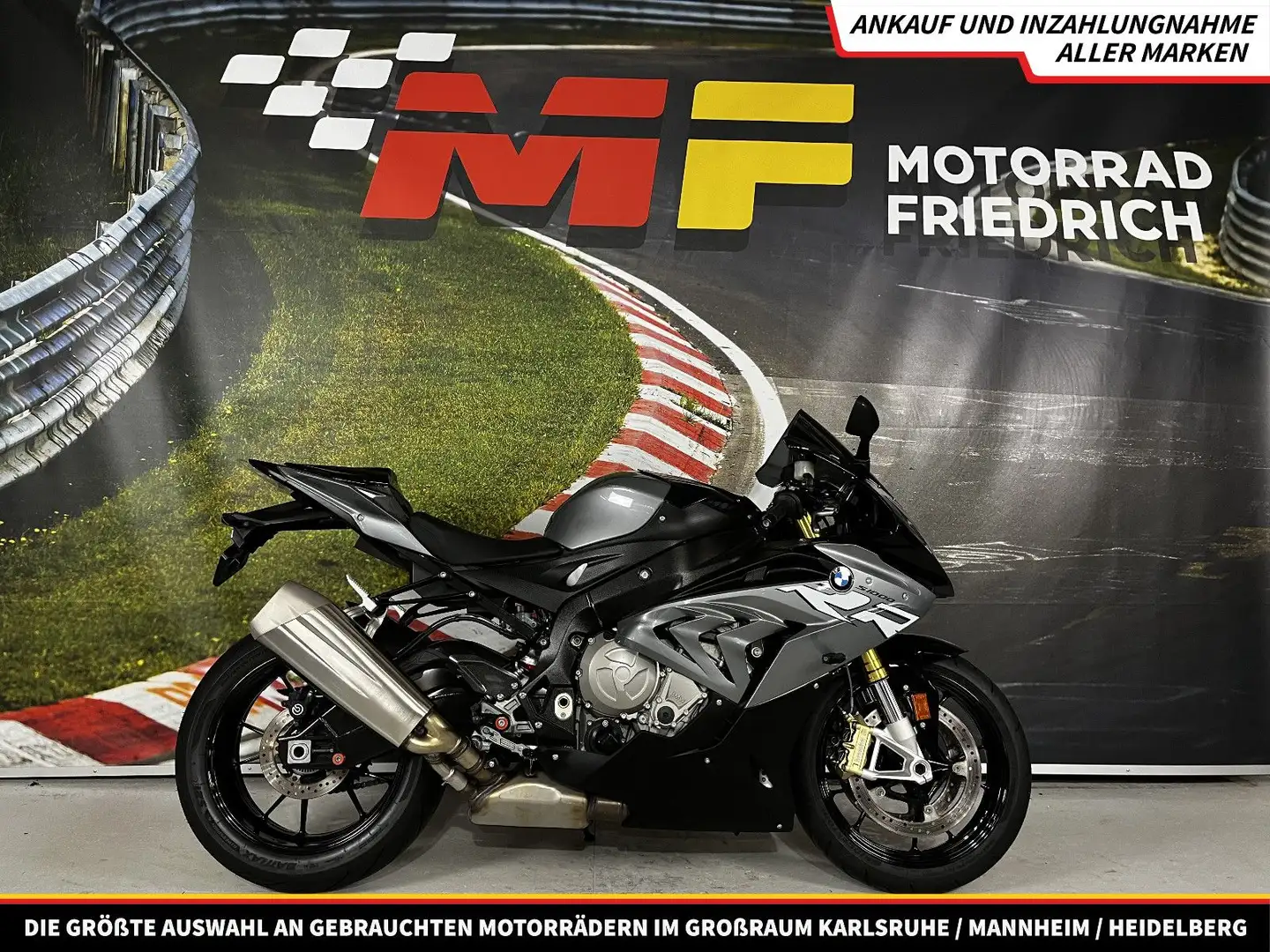 BMW S 1000 RR EURO 4 [SERVICE + TÜV NEU] Szürke - 1