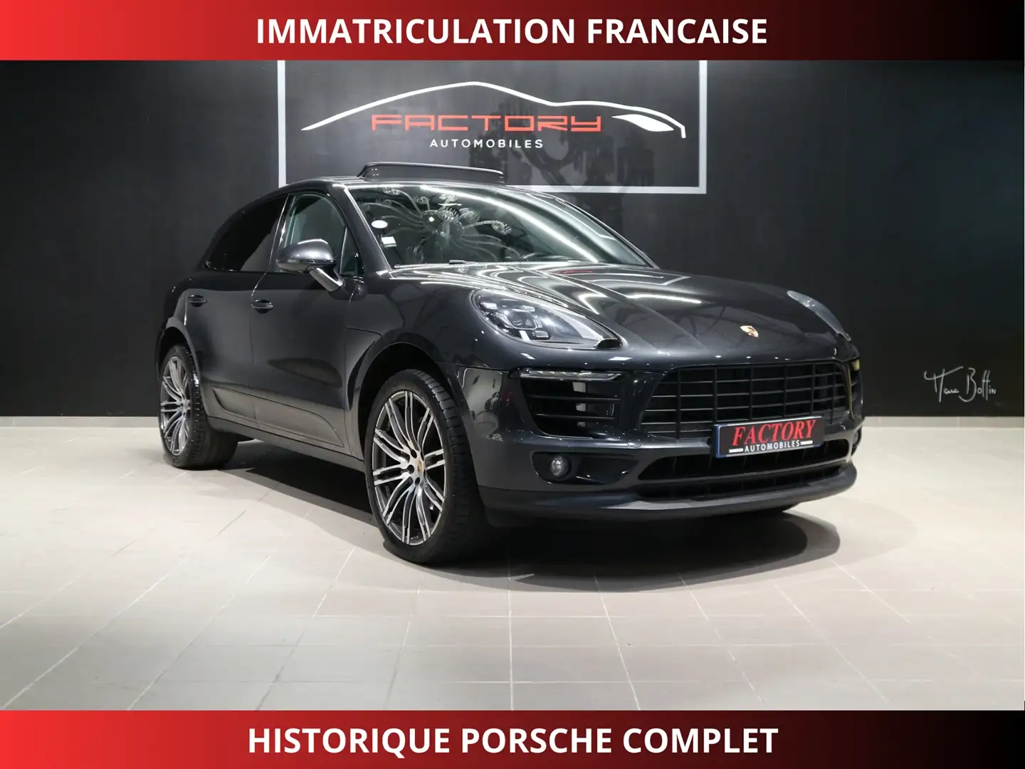 Porsche Macan (95B) 3.0 V6 340CH S PDK Gris - 1