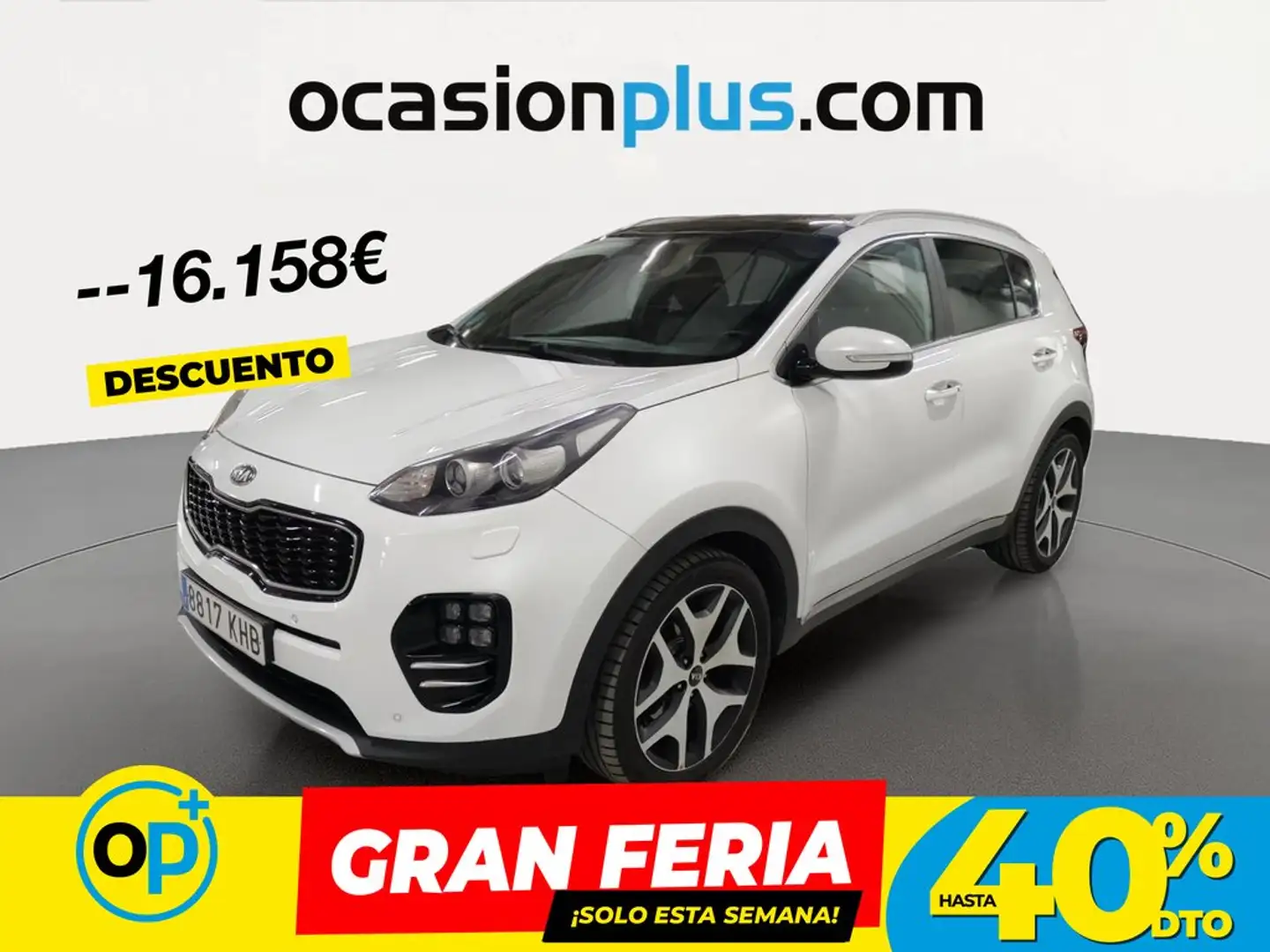 Kia Sportage 1.7CRDi VGT Eco-D.GT-Line DCT 4x2 141 Blanco - 1