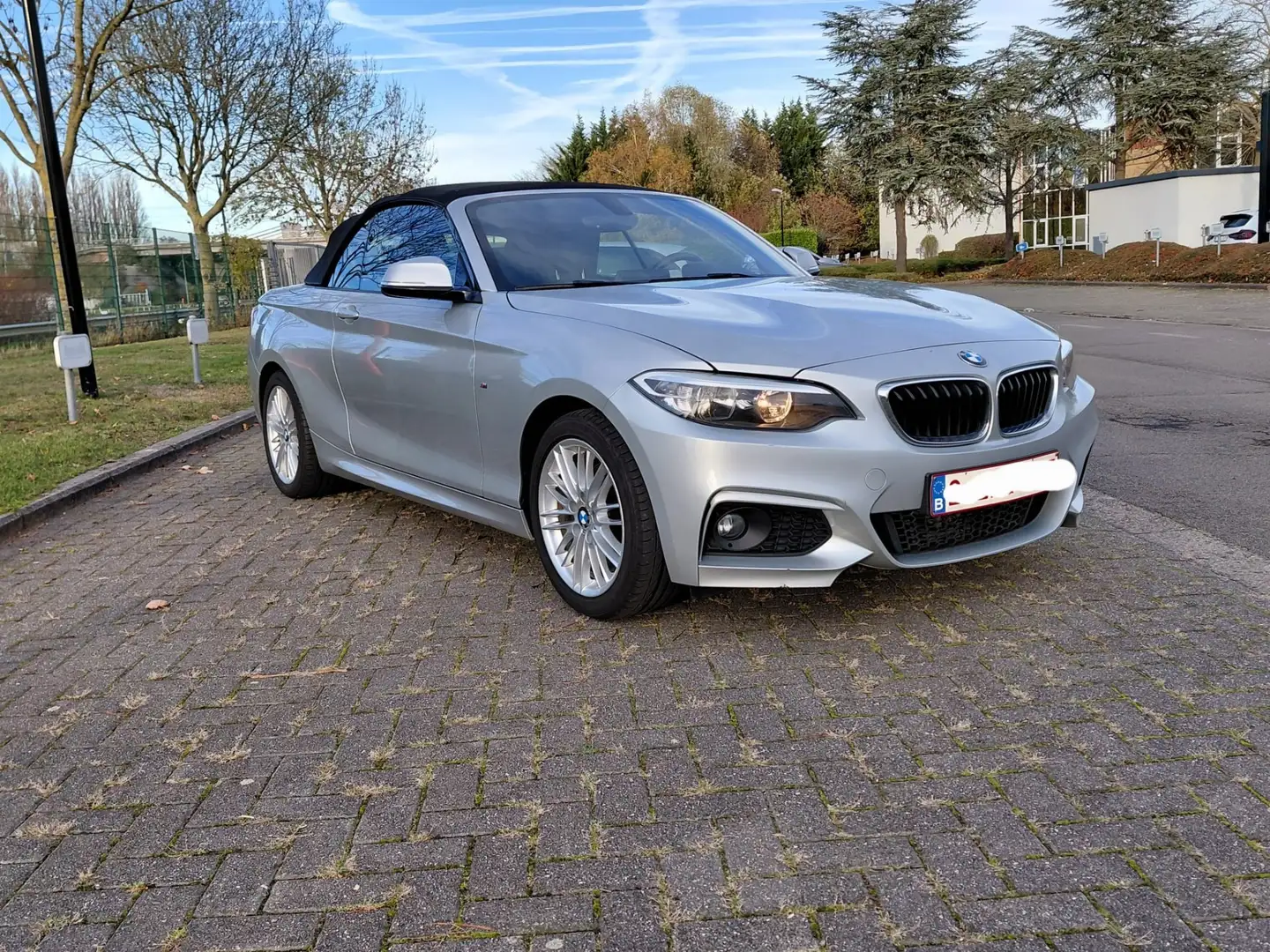 BMW 220 Cabriolet 220i. PACK SPORT. Zilver - 2