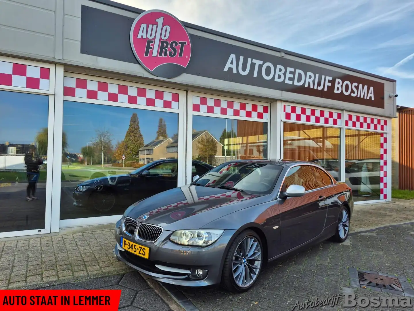 BMW 325 3-serie Cabrio 325i Exclusive Gris - 1