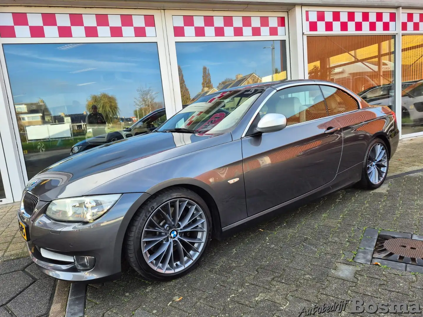 BMW 325 3-serie Cabrio 325i Exclusive Gris - 2