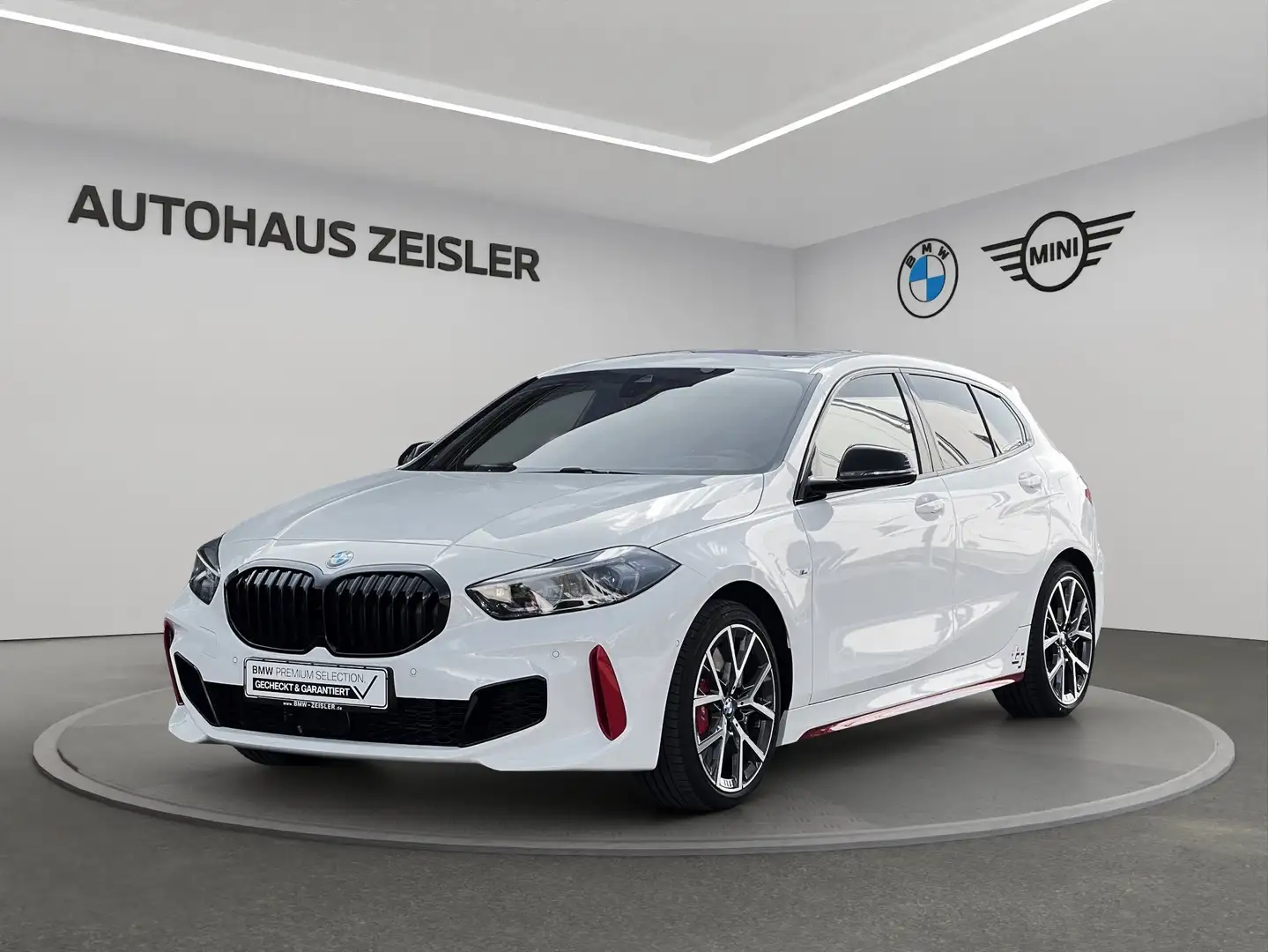 BMW 128 ti *M SPORTPAKET PRO* Head-Up PanoDach Weiß - 1