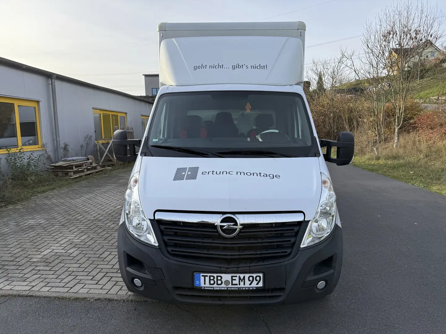 Opel Movano B Koffer Ladebordwand Klima Navi Kamera Weiß - 2