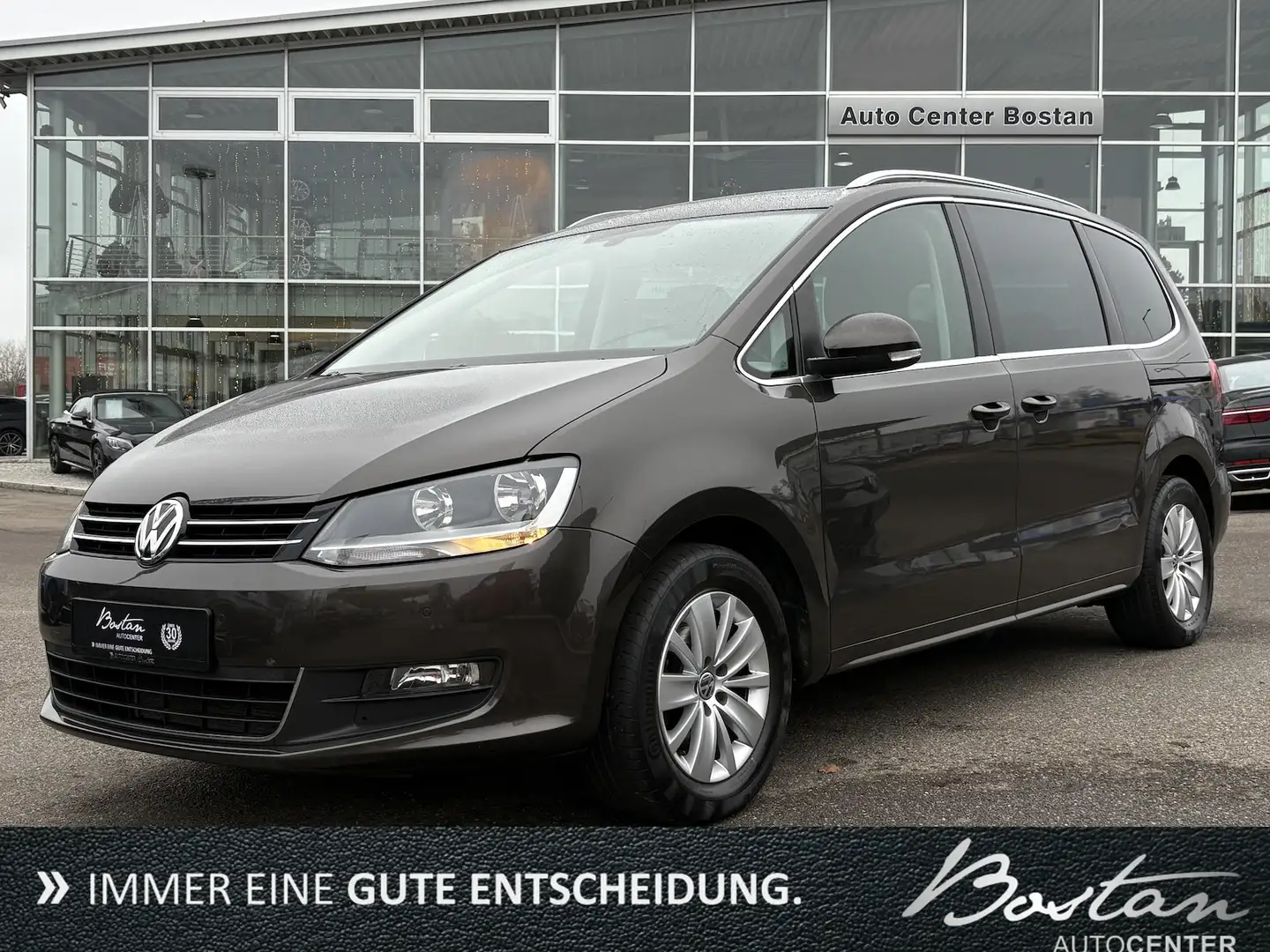 Volkswagen Sharan 1.4 TSI BMT COMFORTLINE/7-SITZ/NAVI/AHK Braun - 1