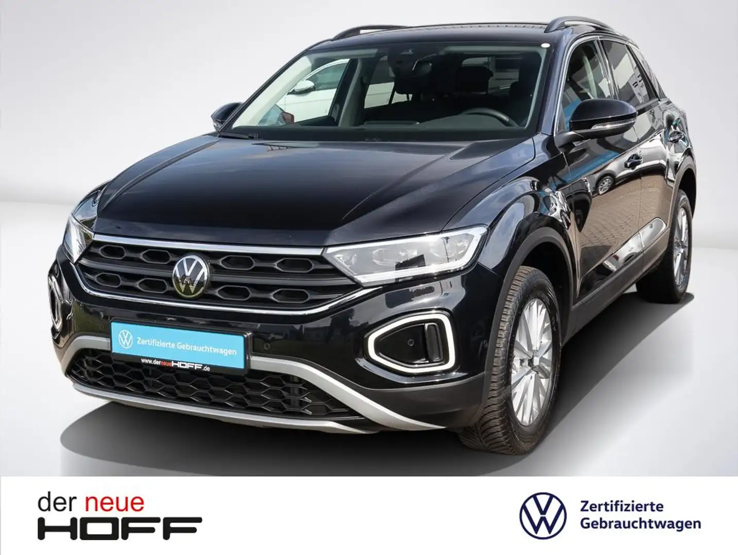 Volkswagen T-Roc 1.0 TSI Life Navi LED Klima Einparkhilfe Sitzhz. Noir - 1