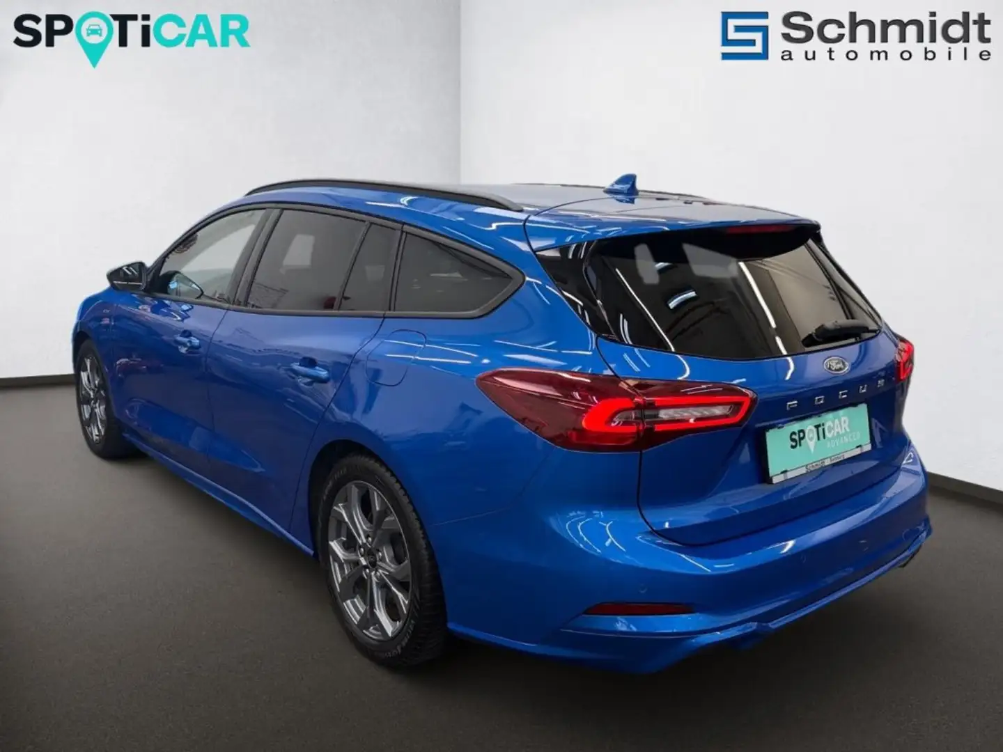 Ford Focus Turnier 1,5 EcoBlue ST-Line Aut. Blau - 1