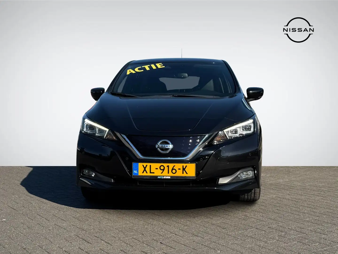 Nissan Leaf Tekna 40 kWh | Park. Assist | Adapt. Cruise Contro Zwart - 2