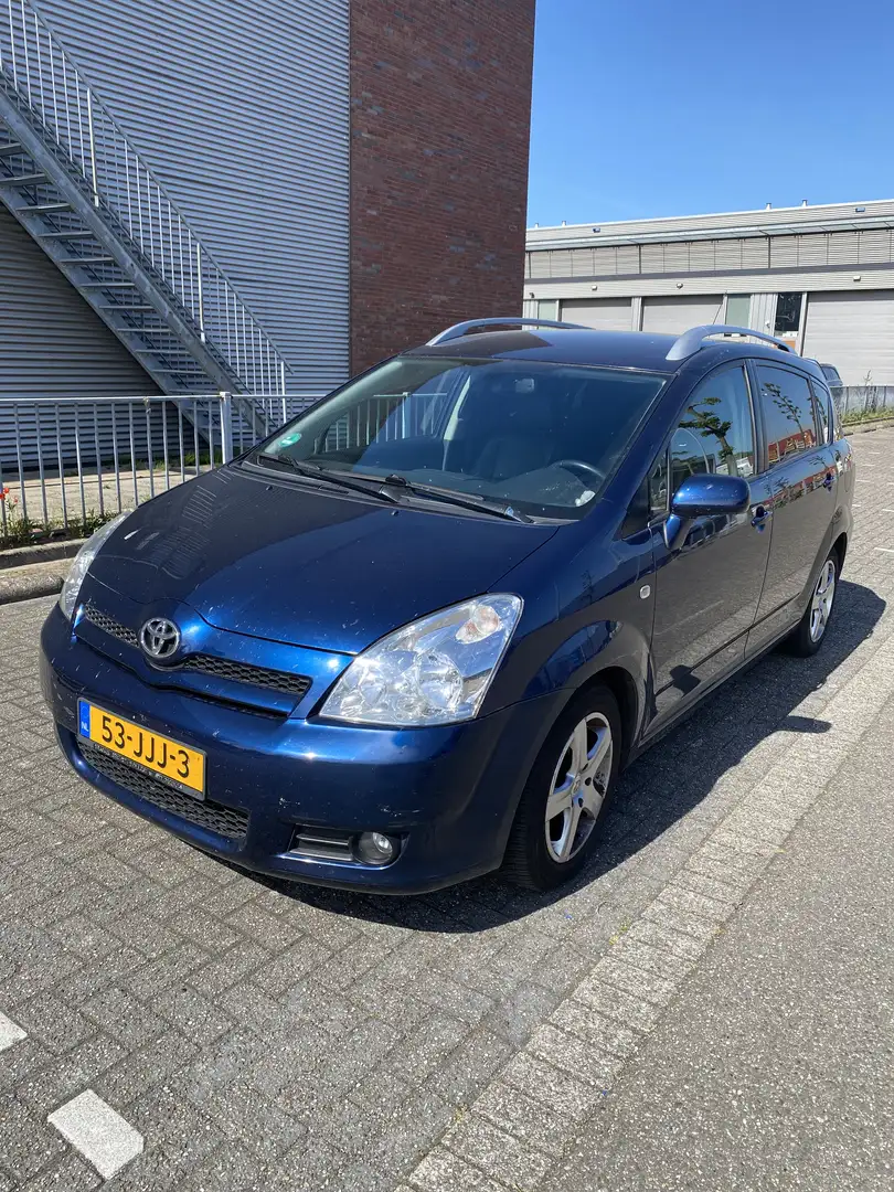 Toyota Corolla Verso 2.2 D-4D Sol  --- PER DIRECT BESCHIKBAAR Bleu - 1