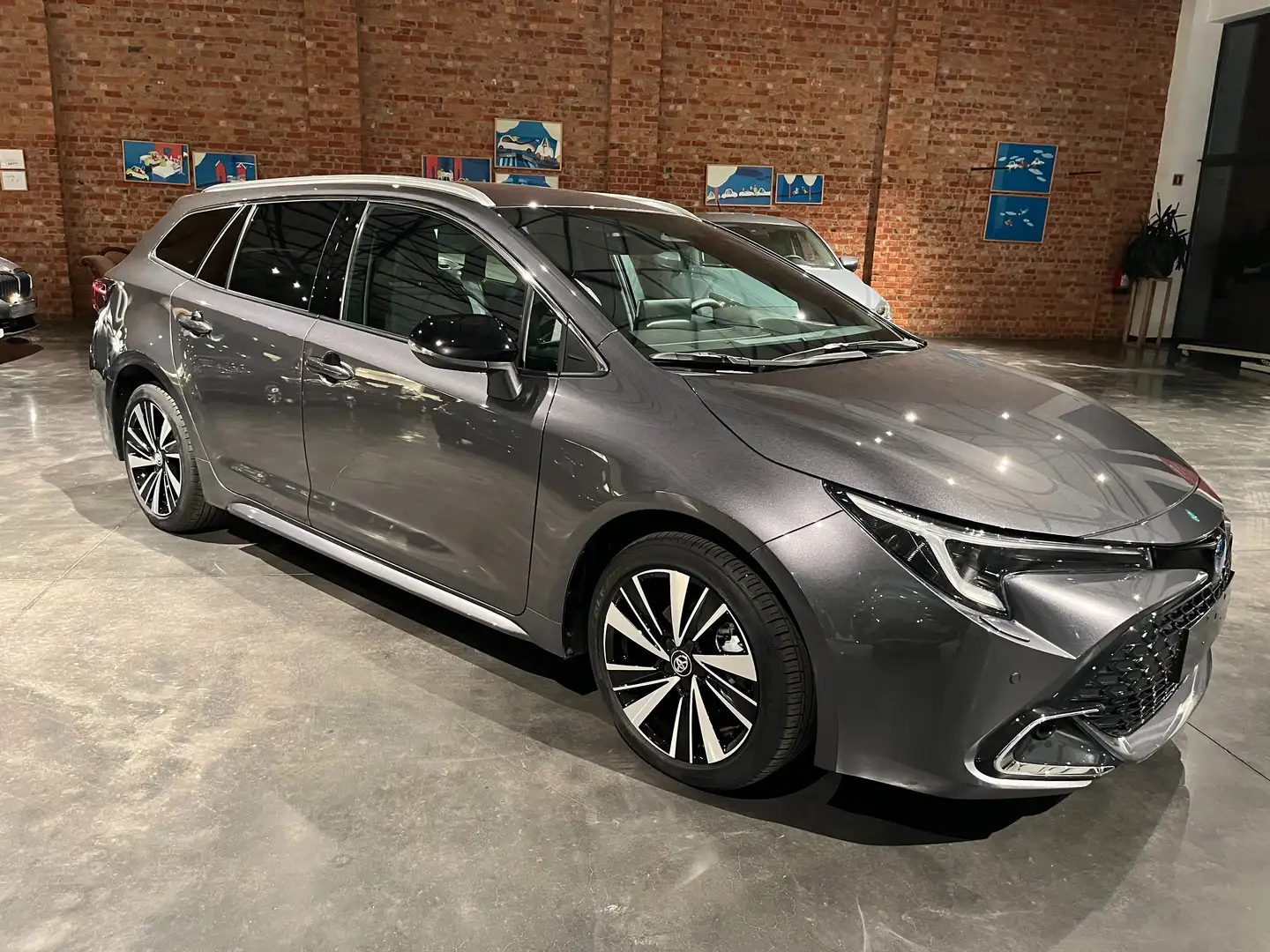 Toyota Corolla Corolla 1.8 Hybrid Touring Sports Teamplayer Gris - 2