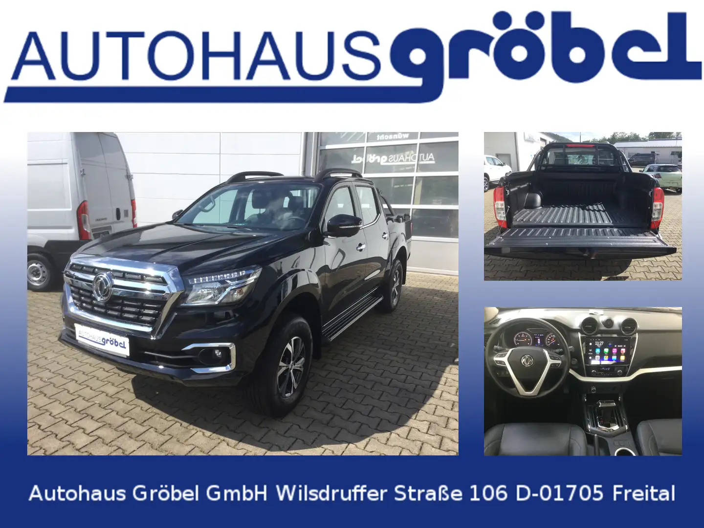 Overig Rich 6 Pick up 4x4 Automatik Doka 2.3L TD Zwart - 1
