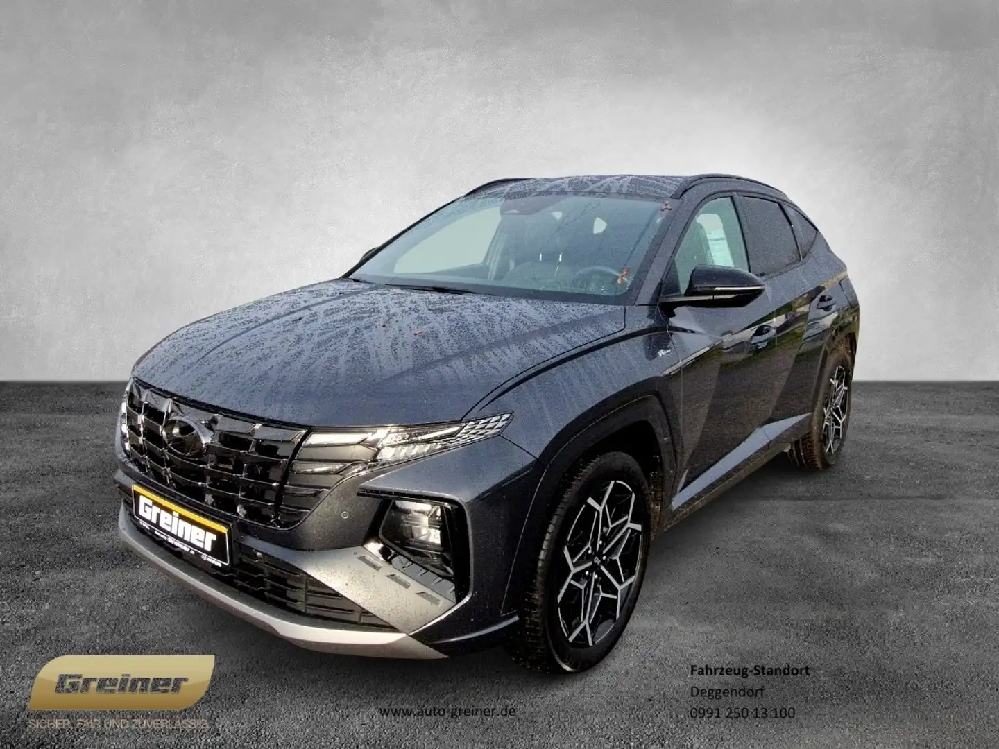 Hyundai TUCSON 1.6 T-GDI Hybrid N Line EL.HECKKLAPPE Schwarz - 1