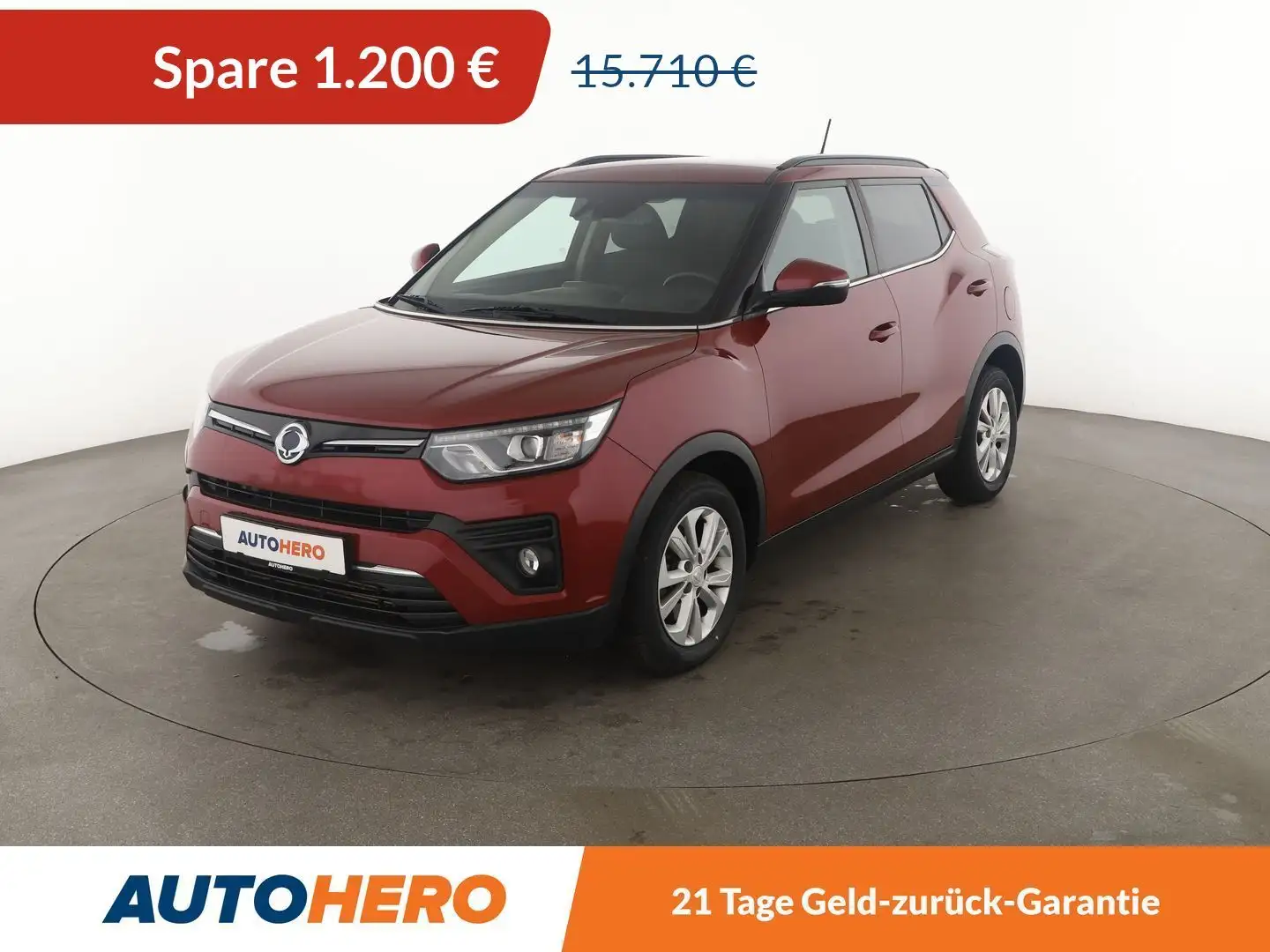 SsangYong Tivoli 1.5 T-GDI Amber 4x2 Aut.*NAVI*CAM*PDC*SHZ* Rot - 1