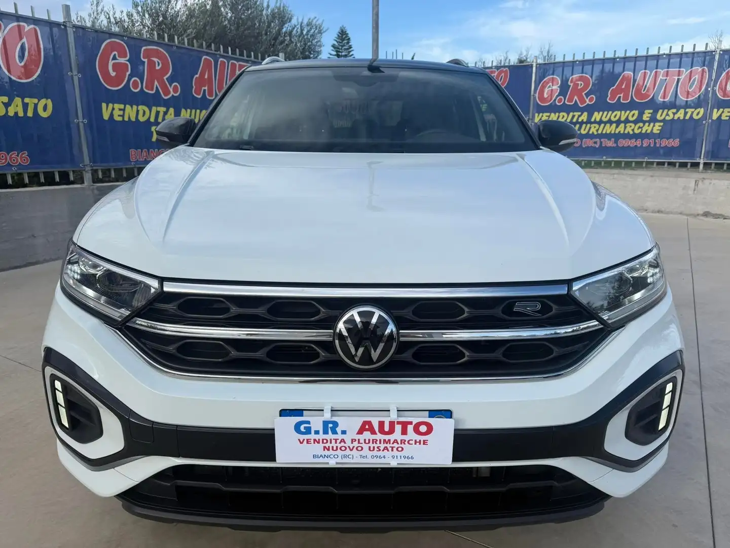 Volkswagen T-Roc T-Roc R-Line 4motion 150cv dsg garanzia Blanc - 2