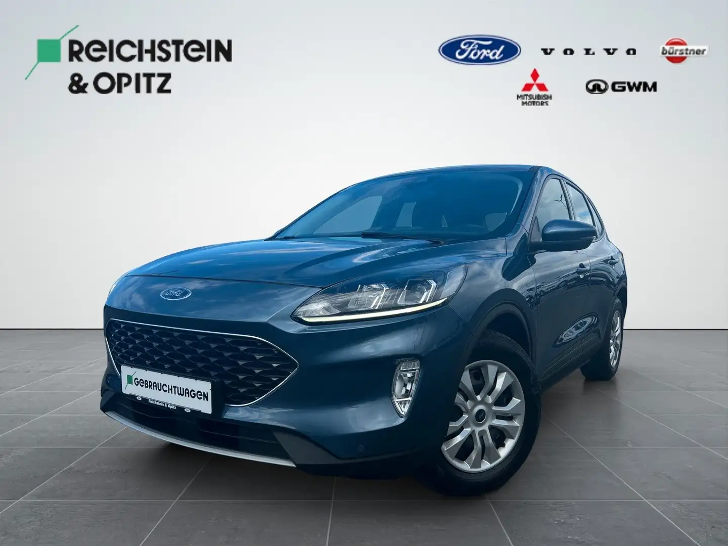 Ford Kuga 2.0 EcoBlue Hybrid Cool & Connect Blau - 1