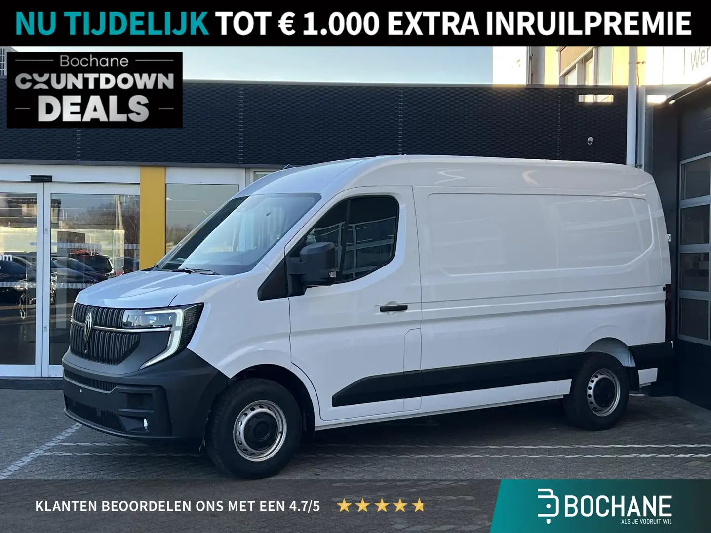 Renault Master T35 2.0 dCi 130 L2H2 Advance | VOORRAAD | BPM VRIJ Wit - 1
