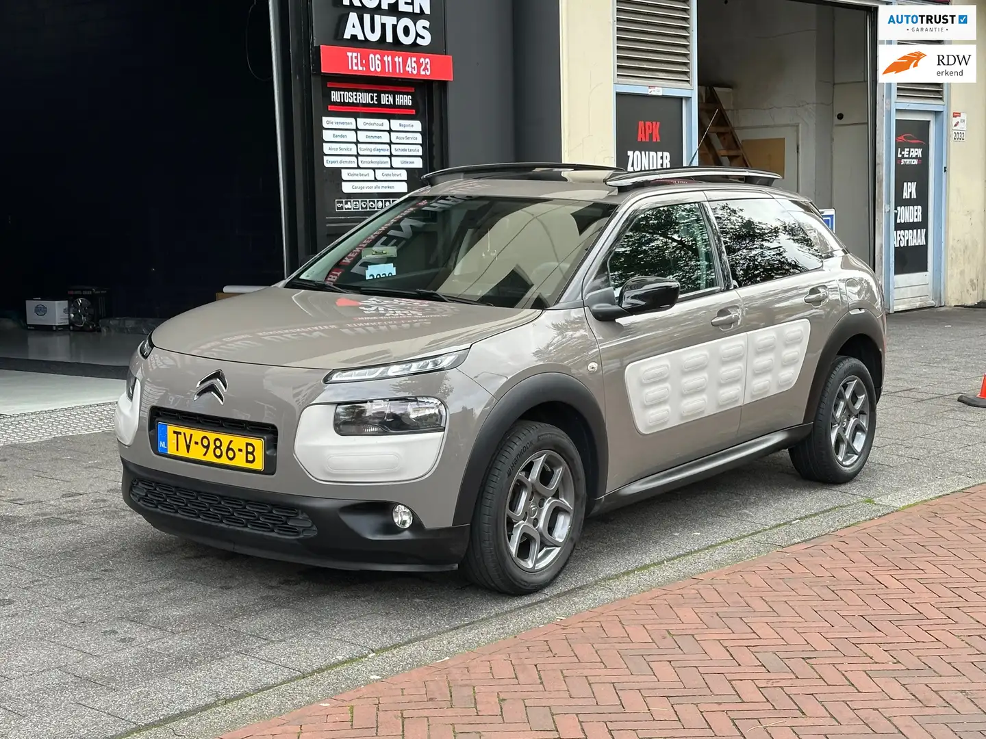 Citroen C4 Cactus 1.2 PureTech Shine Navi Camera Pano Brun - 1