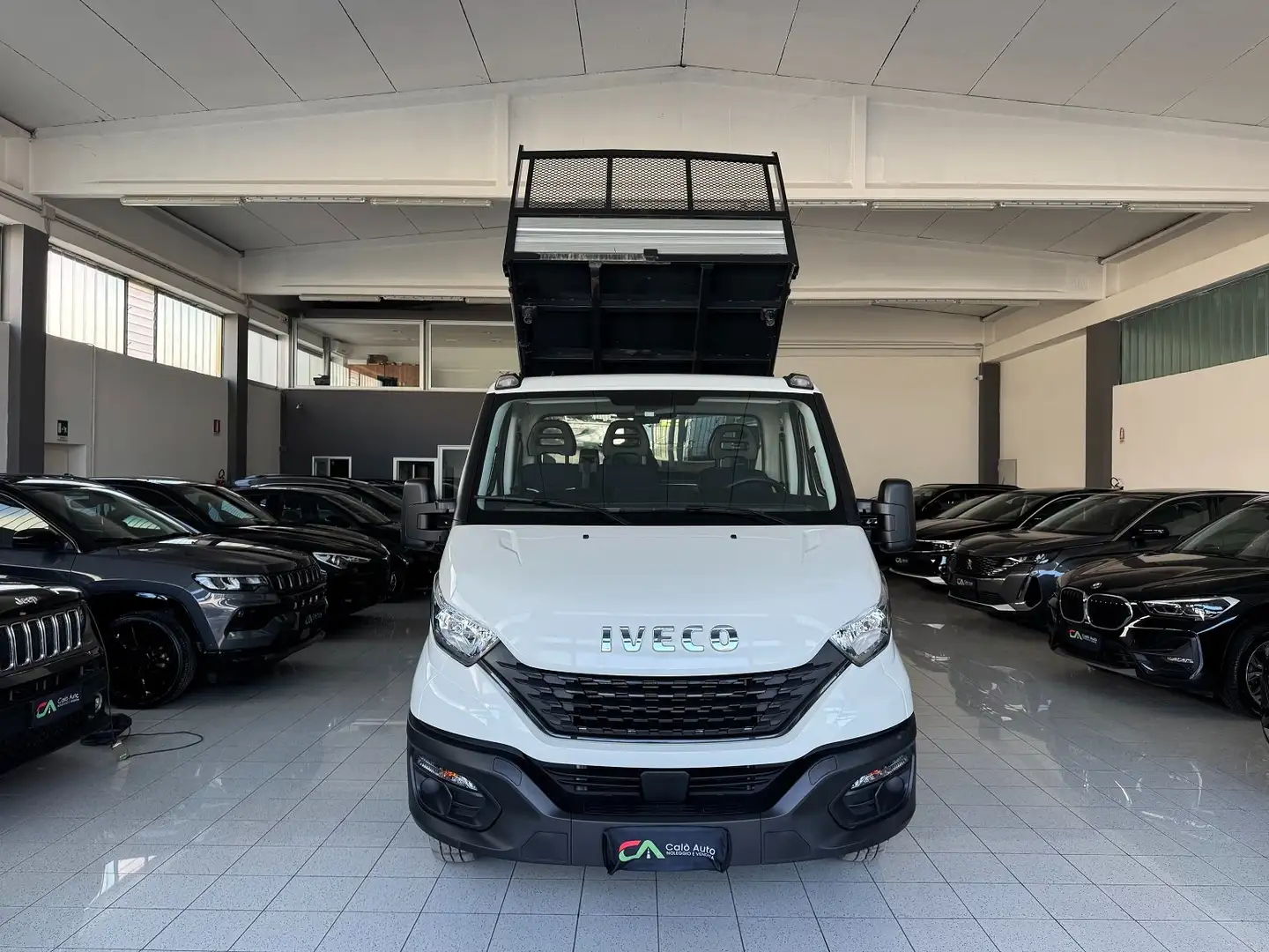 Iveco Daily 35C14 RIBALTABILE DA 3.95METRI PARI NUOVO Bianco - 2