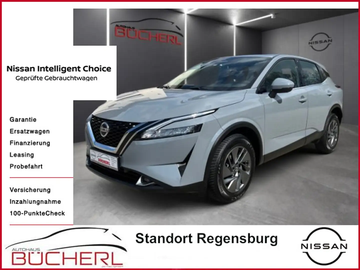 Nissan Qashqai 1.3 DIG-T Acenta 360 Grad Kamera Winter Grau - 1
