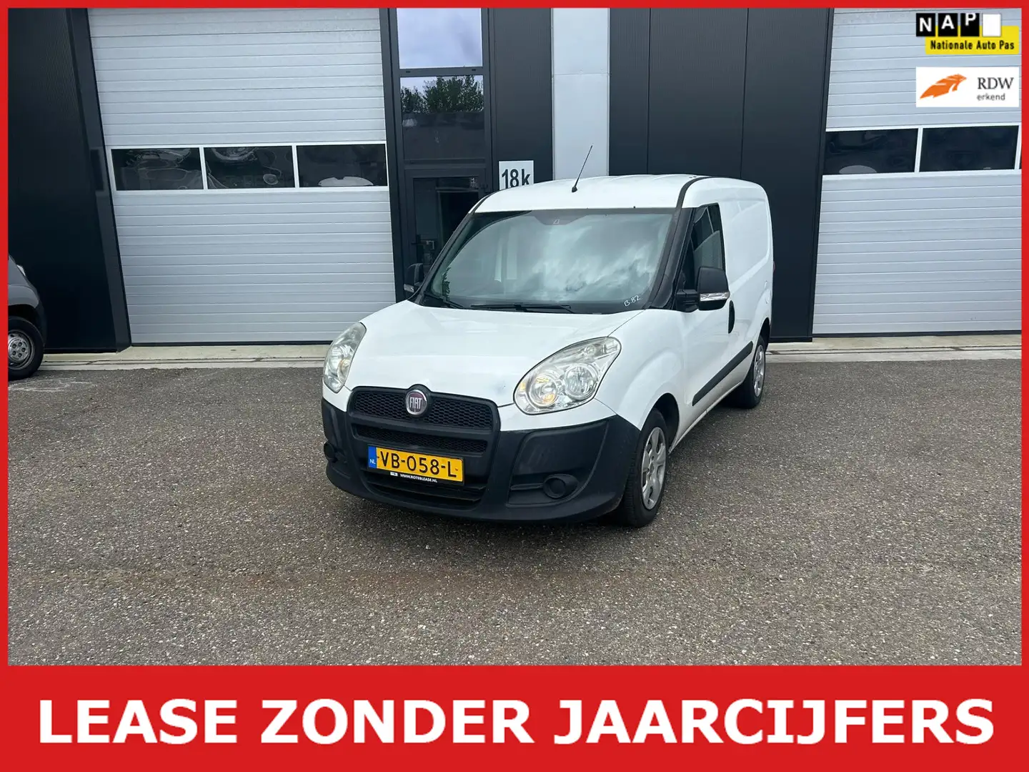 Fiat Doblo Cargo 1.3 MultiJet airco motor lagers hoorbaar Wit - 1