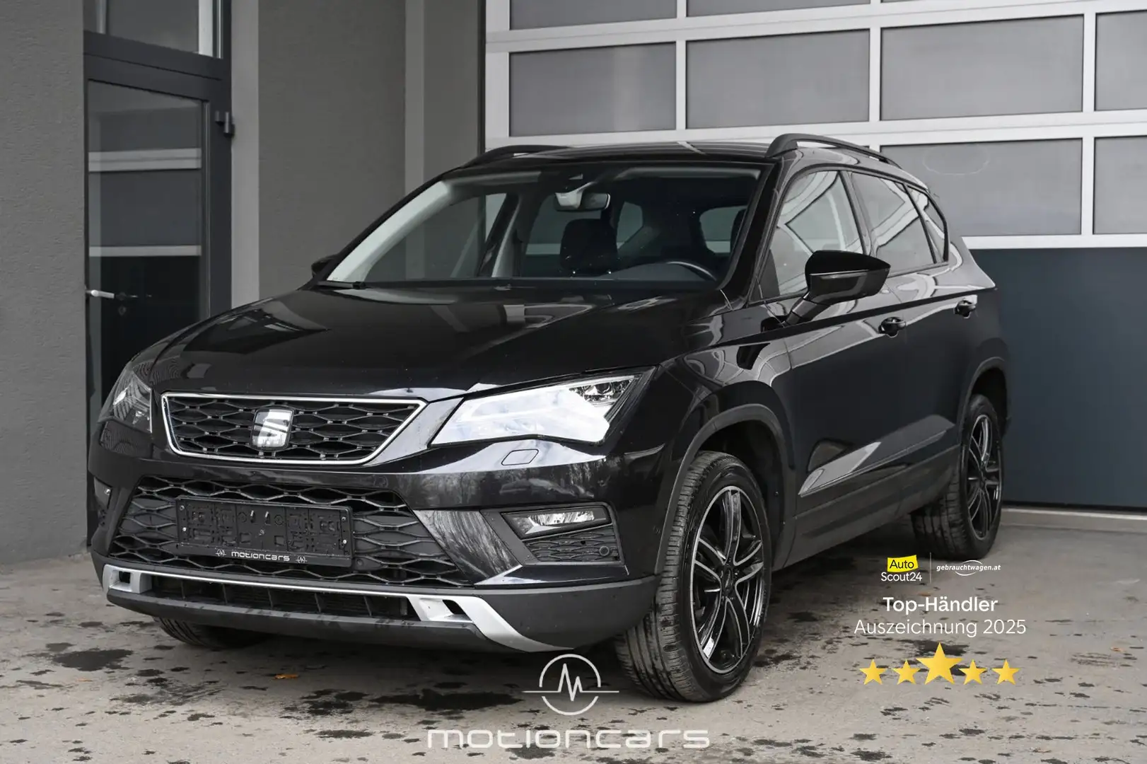 SEAT Ateca 1.6 TDI Style Pickerl NEU Schwarz - 1