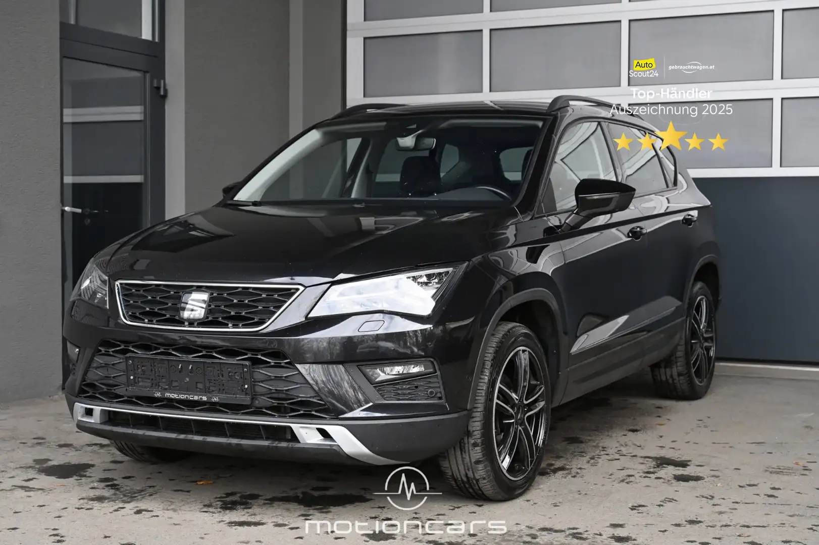 SEAT Ateca 1.6 TDI Style Pickerl NEU Schwarz - 1