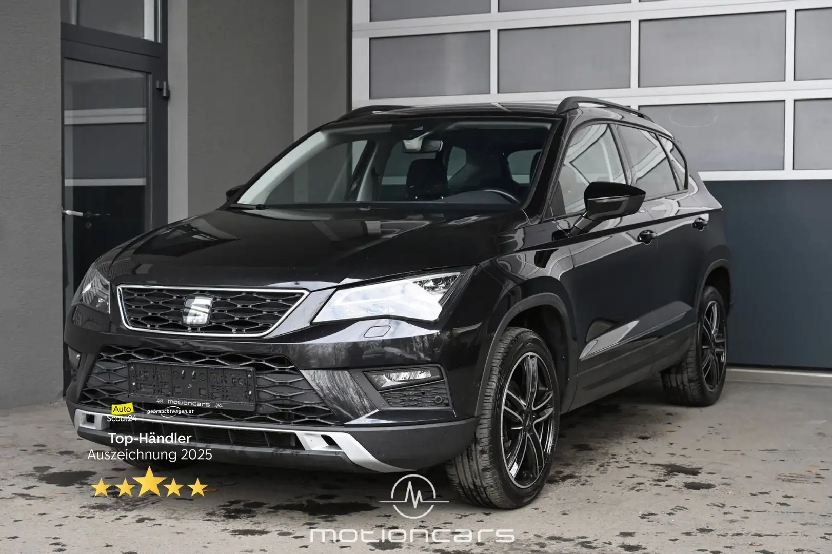 SEAT Ateca 1.6 TDI Style Pickerl NEU Schwarz - 1