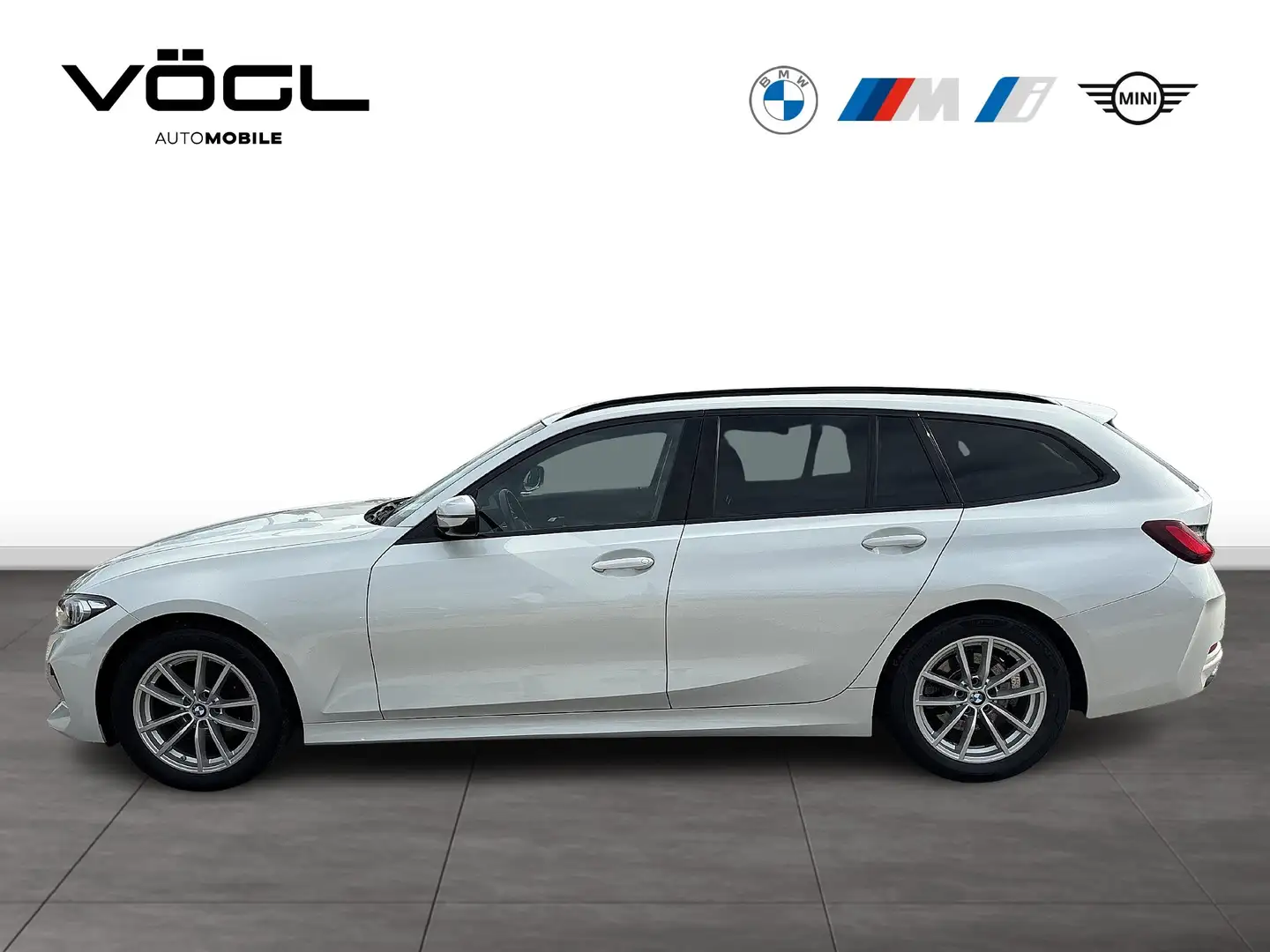 BMW 320 d xDrive Touring Driv.Ass. AHK Tempomat Blanc - 2