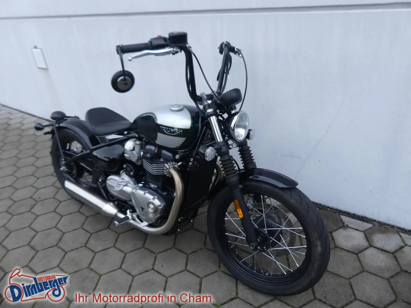 Triumph Bonneville Bobber 1200 1.Hand wie neu Zubehör Verde - 2