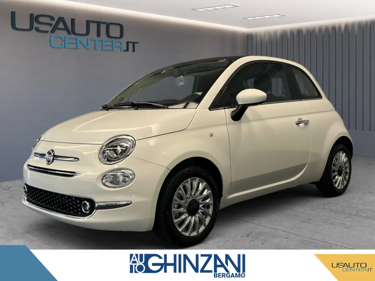 Fiat 500 1.0 Hybrid Dolcevita Bianco - 1
