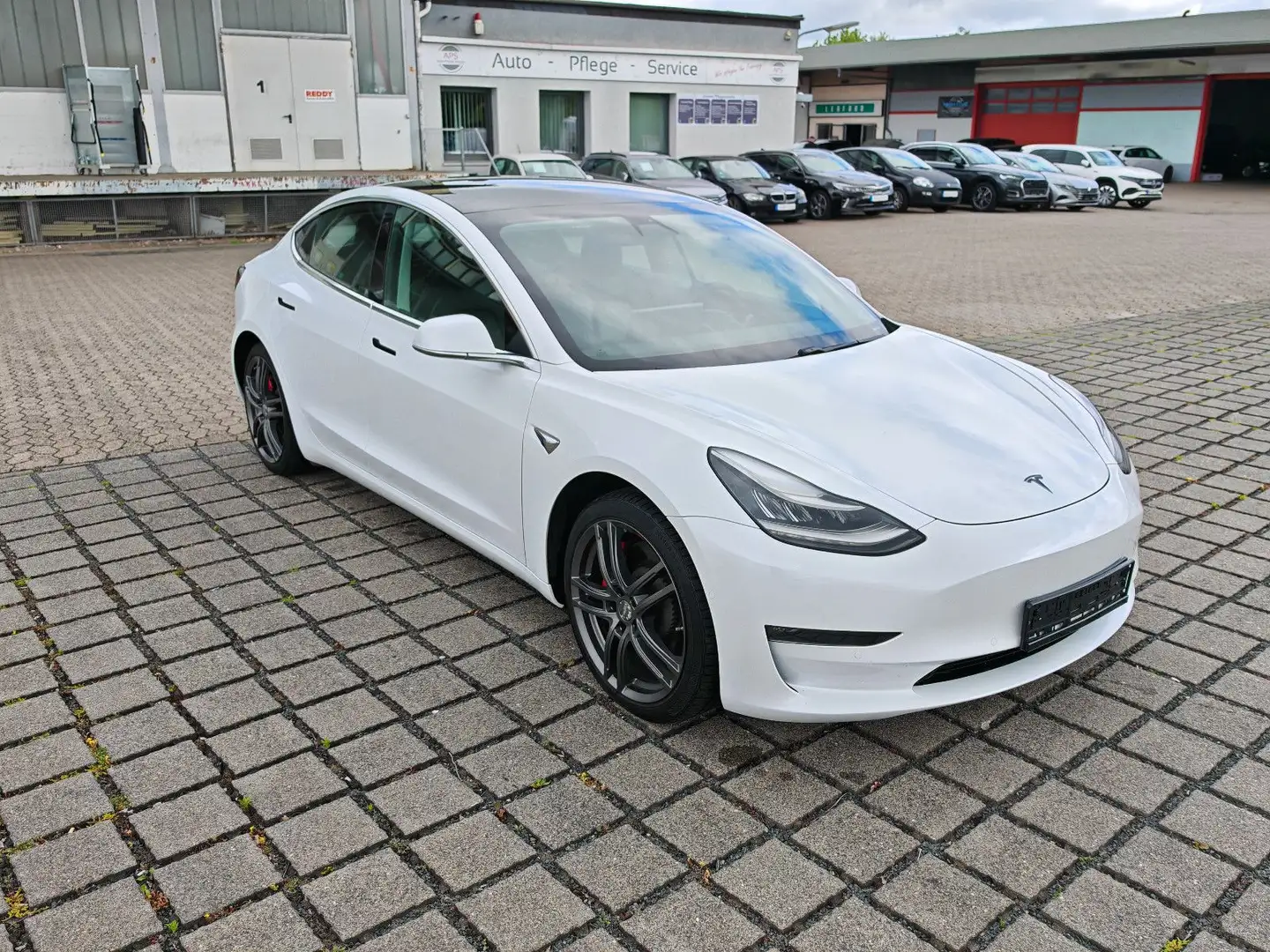 Tesla Model 3 Performance Weiß - 1