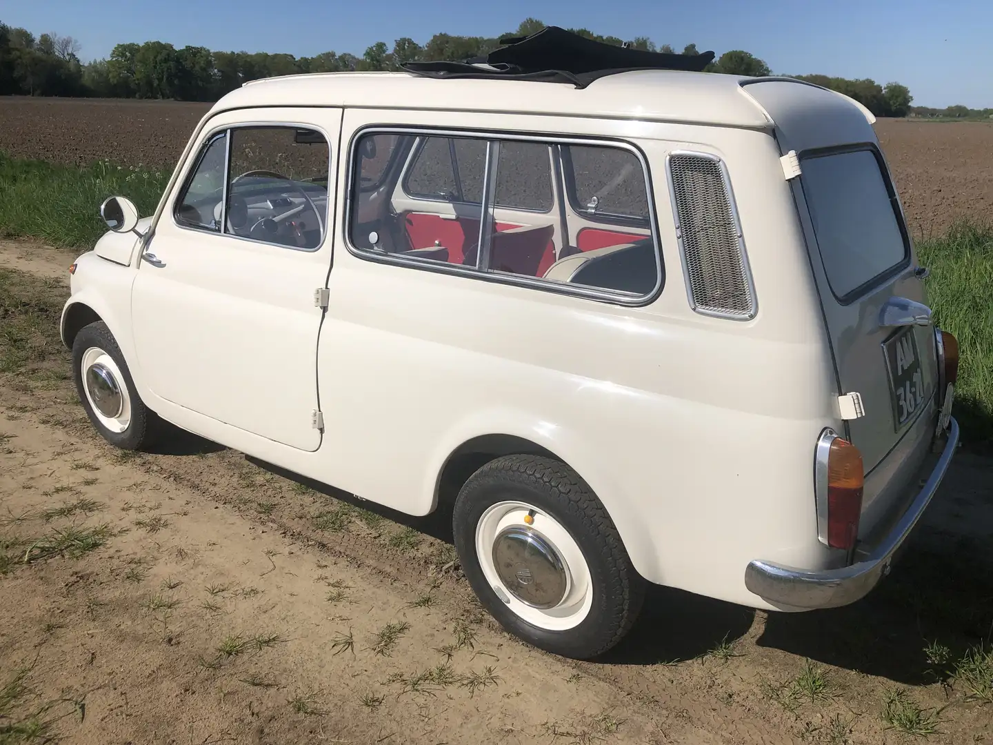 Fiat 500 Fiat 500 Giardineira Wit - 2